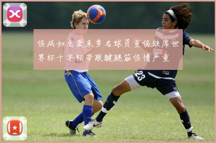 伤病如虎袭来多名球员重伤缺席世界杯十字韧带跟腱腿筋伤情严重